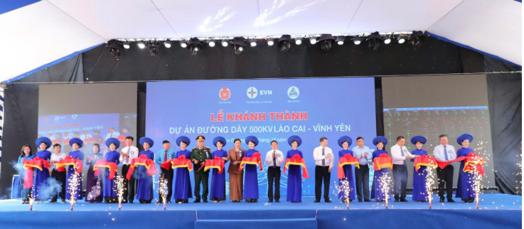 Lễ khánh thành dự án Đường dây 500kV Lào Cai - Vĩnh Yên