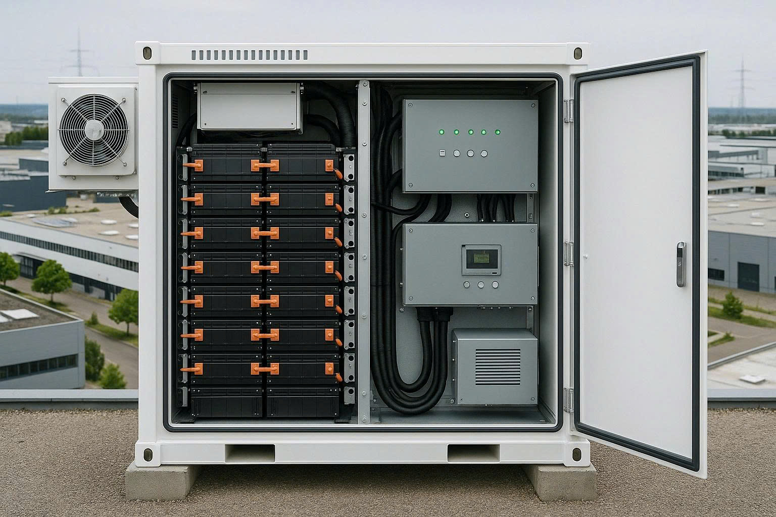 Hệ BESS Cho Khối Doanh Nghiệp Kinh Doanh